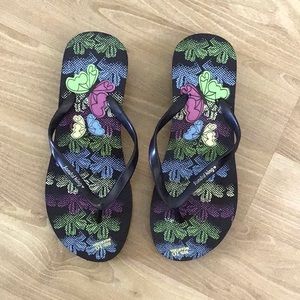 Butterflies Flip Flops